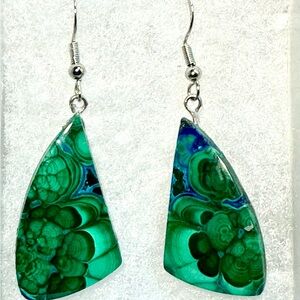 Amazing Malachite Earrings